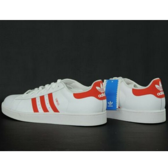 Adidas Campus II Mens Shoes White Red - Picture 10 of 12